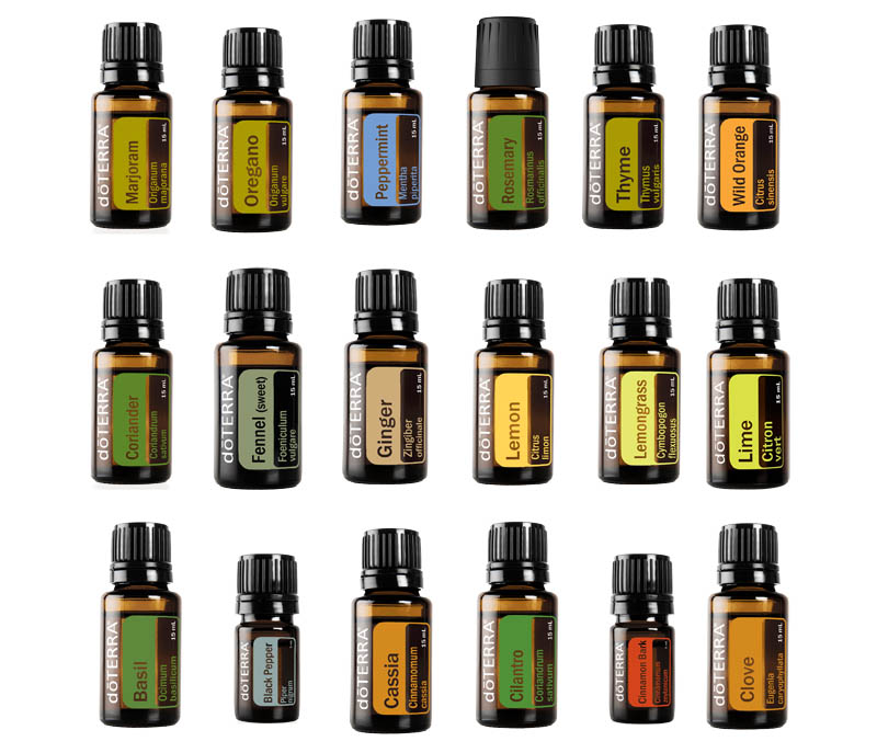 All 18 Eos Used in Recipes of Hope